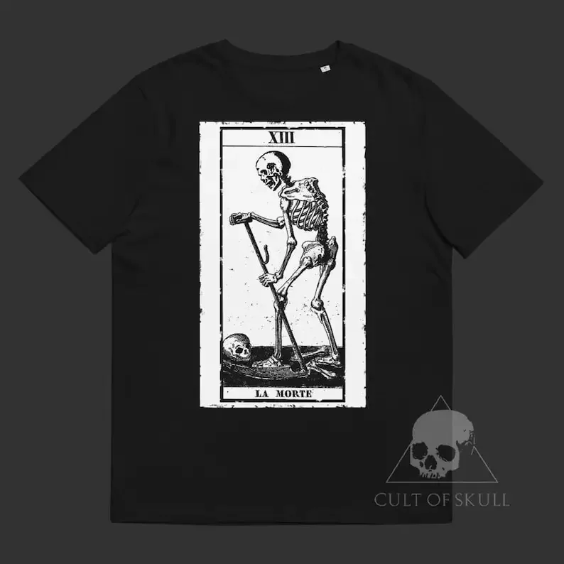 T-shirt Arcanum tarot card XIII La Morte - Death