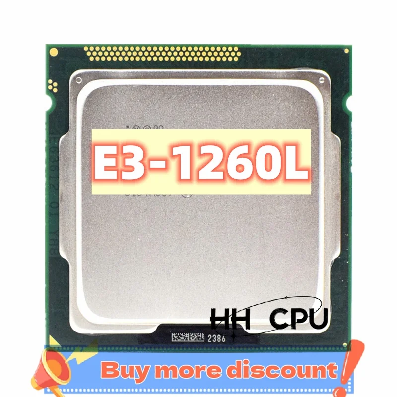 Xeon E3-1260L E3 1260L 2.4 GHz Quad-Core Eight-Thread CPU Processor 8M 20W LGA 1155