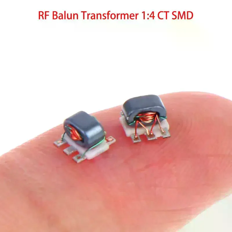 2/5Pcs TC4-1T SMD RF Signal BalunTransformer 50Ω 0.5-300MHz 1:4 CT Flux Coupled Balanced To Unbalanced Balance Transformer