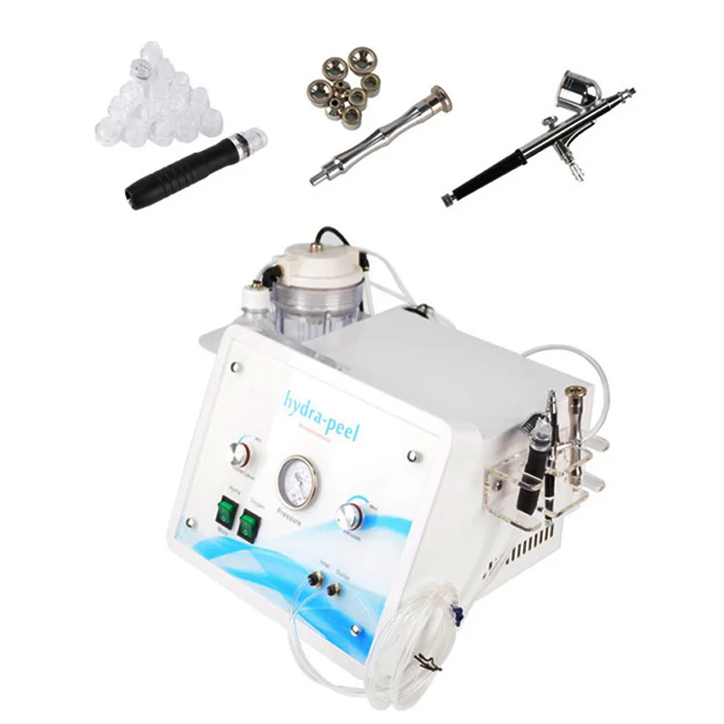 Machine de Microdermabrasion 3 en 1, Peeling de la peau, oxygène du visage, diamant, soins de nettoyage de la peau sous vide, élimination des rides, traitement de l'acné, nouvelle collection