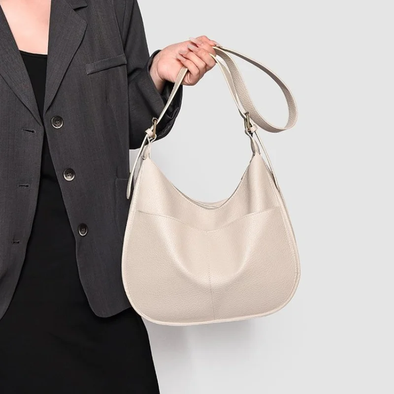 

Genuine Tote Bag For Ladies Leather Handbag Crossbody Bag Luxury Brand Famous Classic Women Accessory