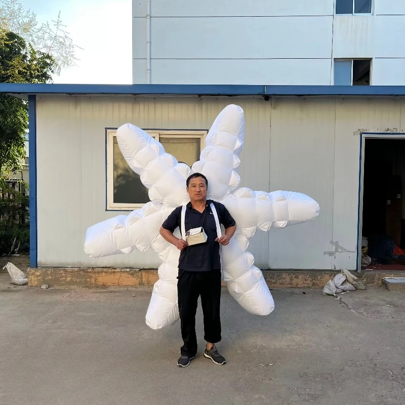 Carnival Decoration Party Event Christmas Supplies Inflatable Snowflake Clothing