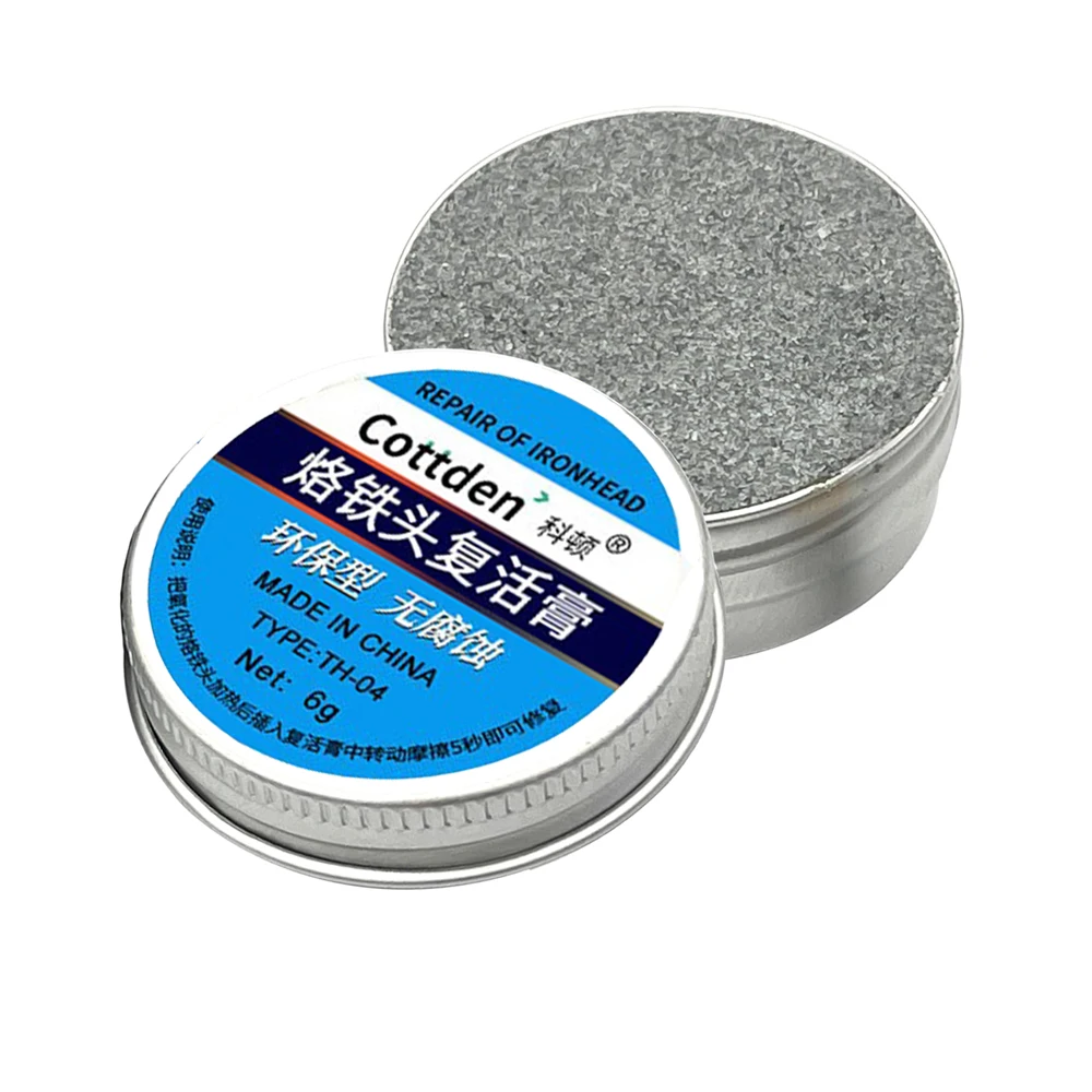 

New Soldering Tip Tinner Cleaner, Lead Free Oxidation Cleaning Paste, Refresher Tip Tinner Flux, Soldering Tip Cleaning