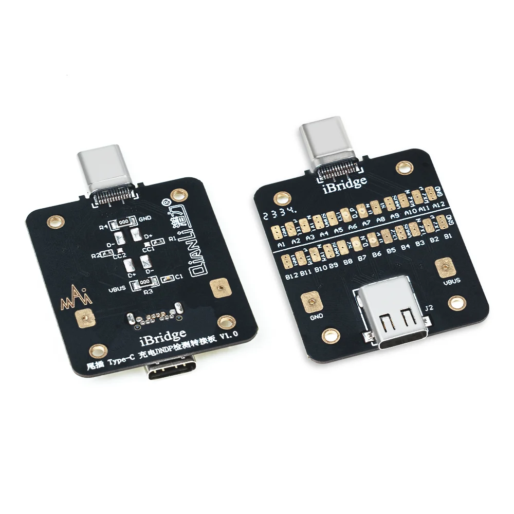 QianLi iBridge Tail Plug Type- Charging DNDP Detection Epitaxial Board/Type-C/Tail Plug Tester