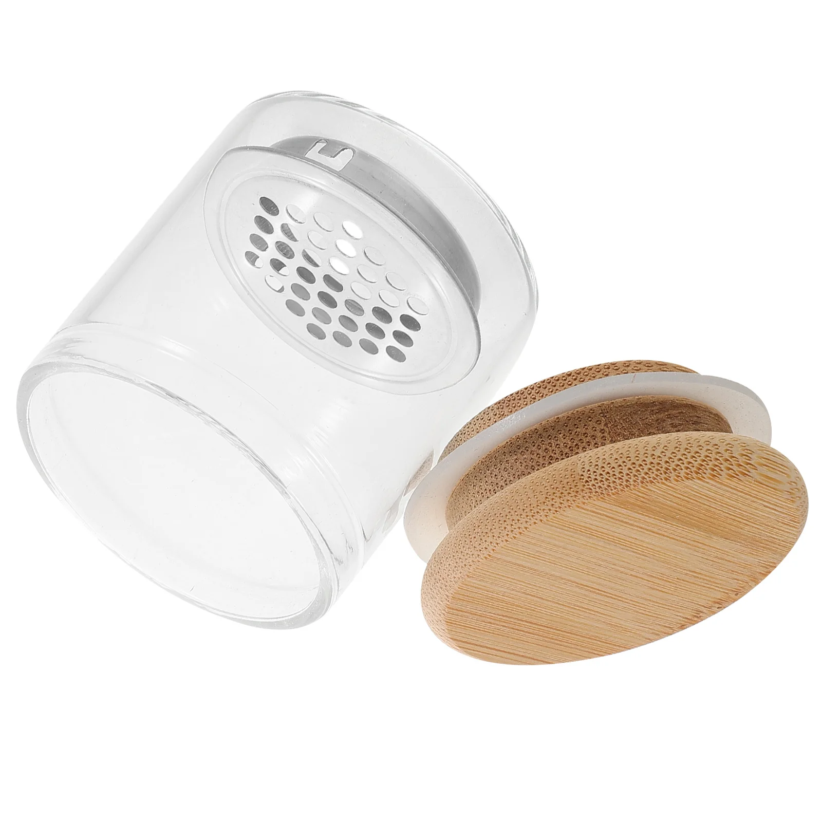 

Portable Glass Nail Brush Cleaning Cup Bamboo Lid with Stainless Steel Mesh Filter Nail Art Brush Cleaner Dappen Dish Manicure