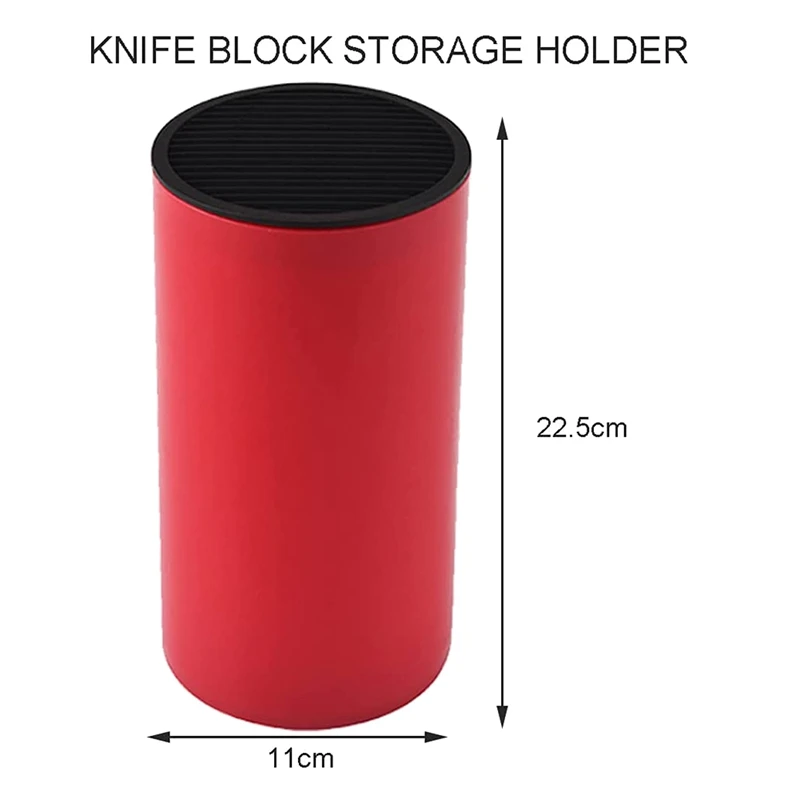 Universal Knife Block Storage Holder, Faca bloco sem facas, lâmina de proteção, Space Saver