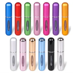 5ml Portable Mini Refillable Perfume Bottle With Spray Scent Pump Empty Cosmetic Containers Atomizer Bottle For Travel Tool