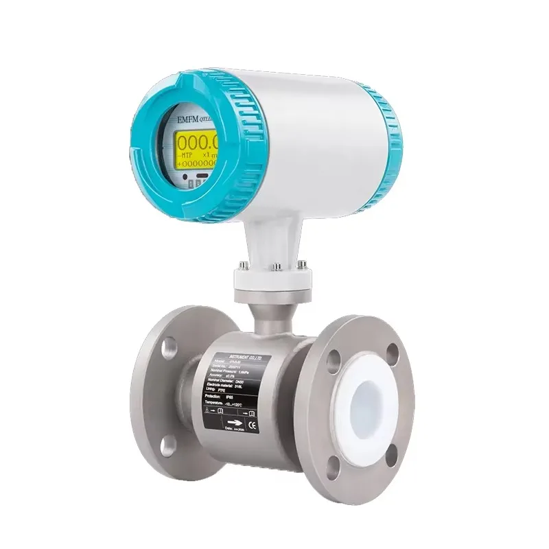 

Factory Oem Electromagnetic Flow Meter Corrosive Liquid Control Intelligent magnetic flowmeter