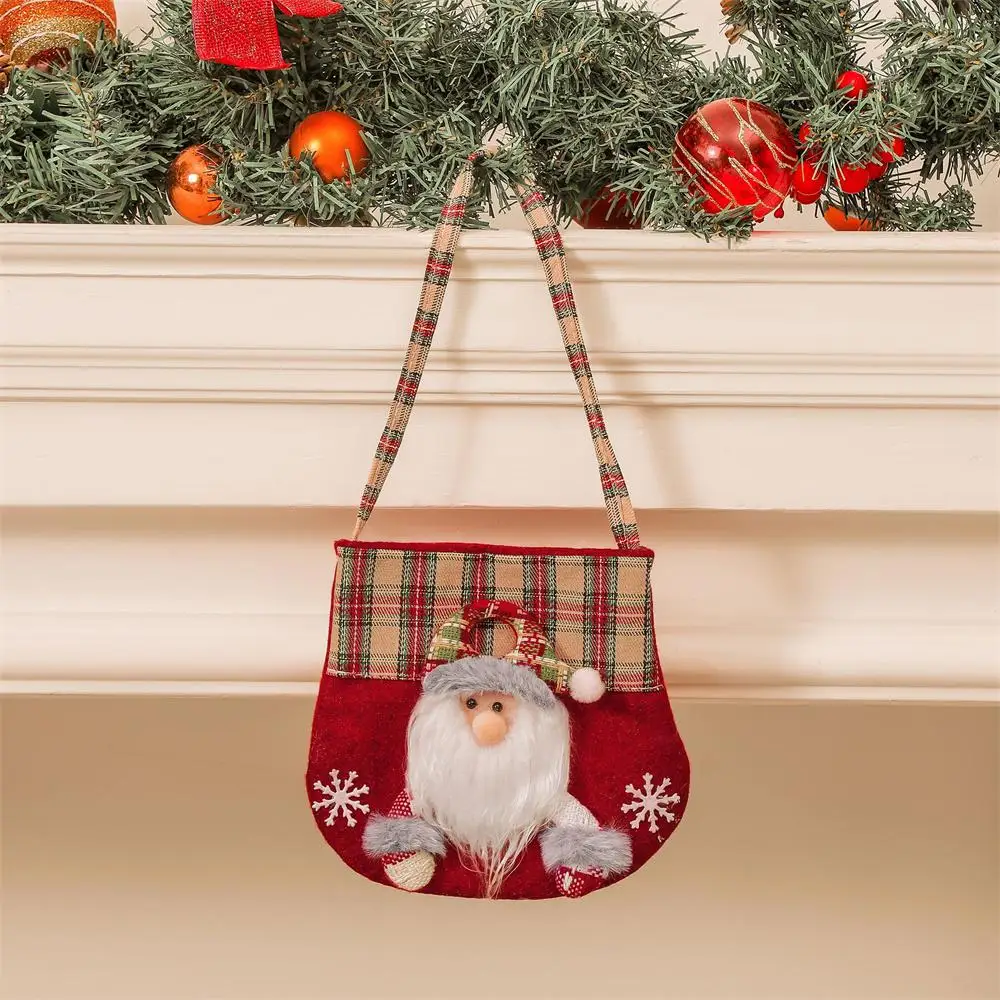 1/2PCS Handbag Durable The Perfect Holiday Gift Beautifully Best Seller Christmas Trend Holiday Goody Bags Storage Supplies