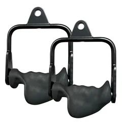 LAT Pull Down Bar for Cable Machine Tricep Workout Cable Attachments Ergonomic Tricep Rope Pulldown Attachments