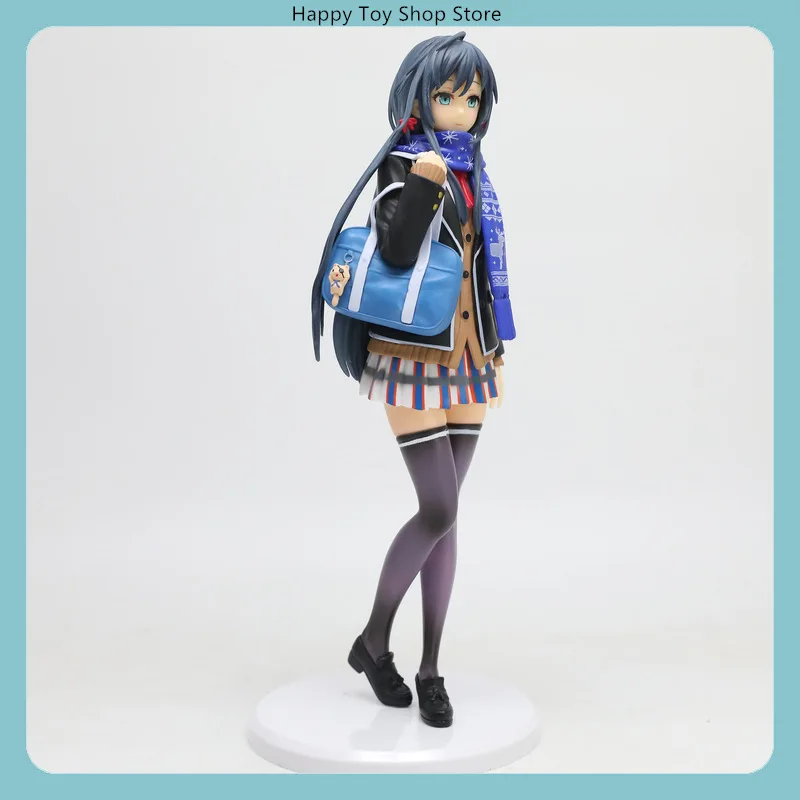 

Фигурка Юкиношиты Юкино в школьной форме, 25 см, стоячая поза, аниме-модель, коллекционная статуэтка, украшение для рабочего стола, игрушка, подарок
