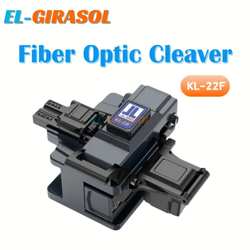 

High Precision Handheld Fiber Optic Cleaver JILONG KL-22F Fibra Optica Cable Cutter For Fusion Splicer FTTH