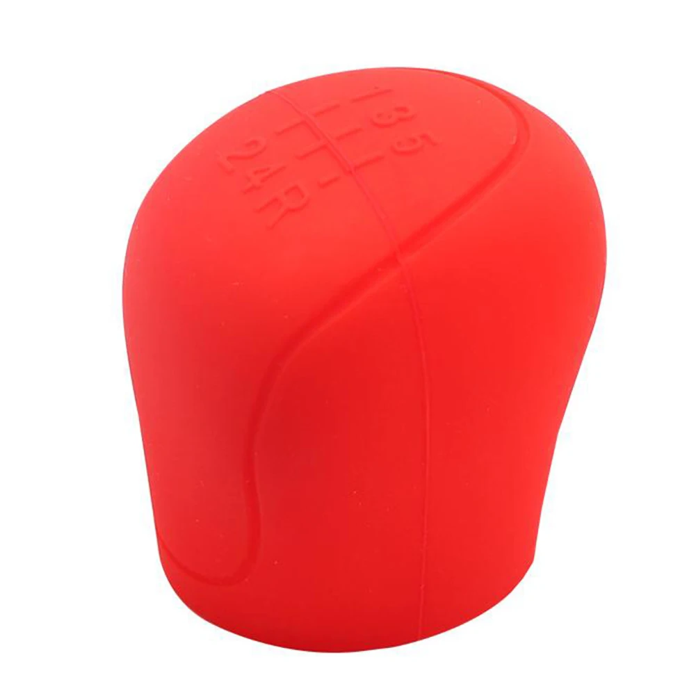 Car Interior Accessory Black Non-slip Gear Shift Protective Cover Comfortable Grip For 5-speed Vehicles Car Interior