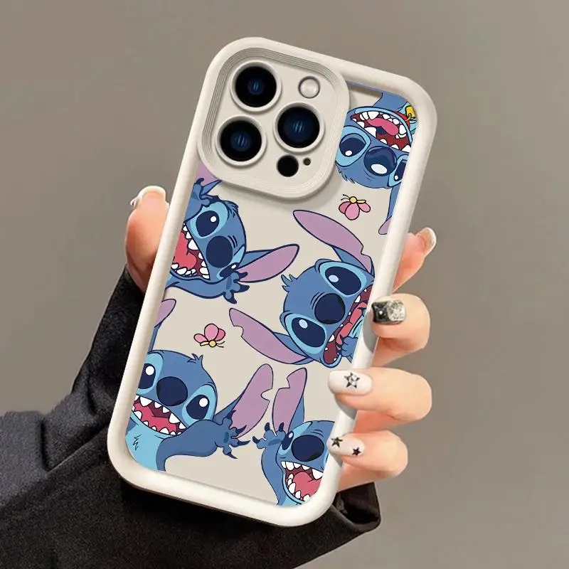 Disney Stitch Phone Case for Xiaomi Redmi A3 9T 10 9A 9C A3 A1 A2 K20 K50 K40 Pro K30 Ultra Note 8 Pro 7 10 11 5G Soft Silicone