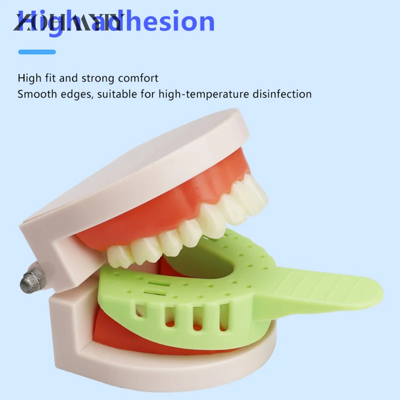 치과 임프레션 플라스틱 트레이, 치과 임플란트 트레이, 풀 마우스, 탈착식 부분 몰드 트레이, 접히기 쉬움, S, M, L