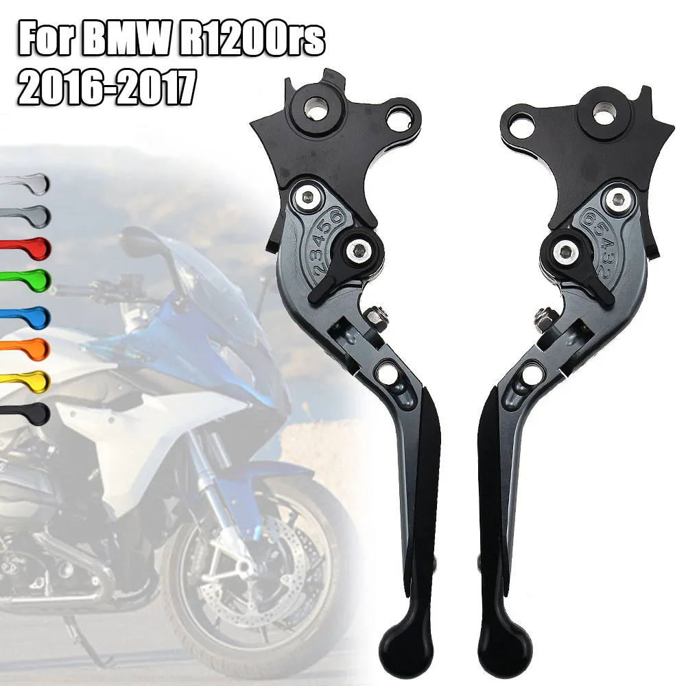 

Motorcycle Brake Clutch Levers For BMW R1200RS 2016-2017 Nice CNC Folding Adjustable Retractable Motorcycle Clutch Brake Levers