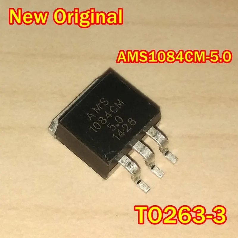 

5Pcs to 100Pcs New Original Ams1084Cm-5.0 To263-3 5A Low Dropout Voltage Regulator