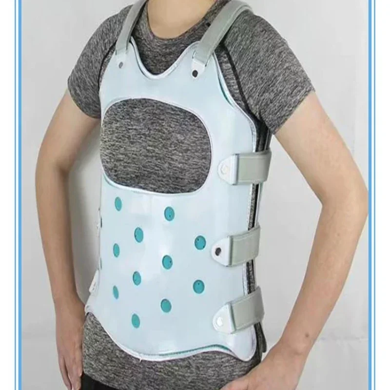 adjustable protective device for thoracic and lumbar vertebrae, spinal and lumbar spine support, postoperative rehabilitat