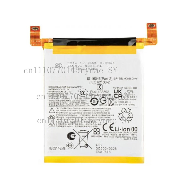 New Premium 4500mAh QV45 Compatible Battery For Motorola Moto Edge 50 Ultra XT2401
