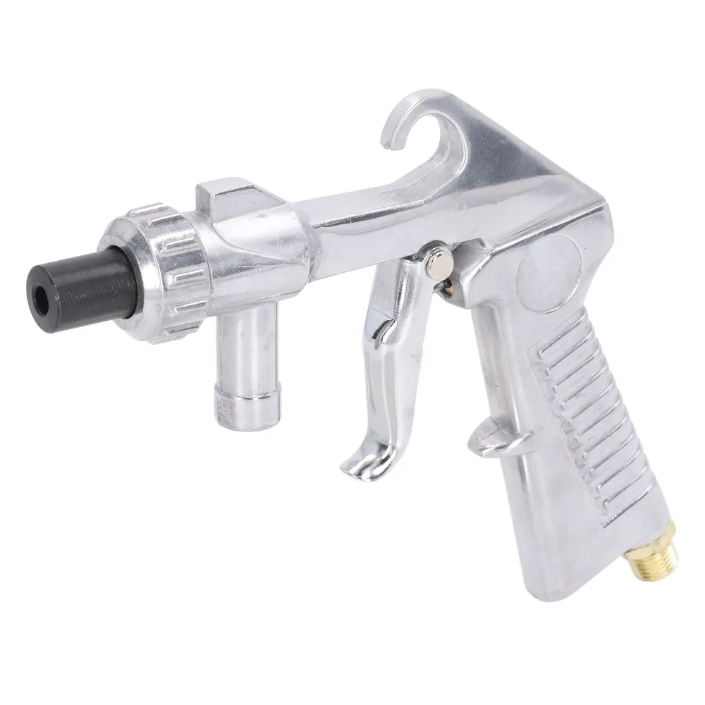 Siphon Feed Sandblaster Kit Multiple Nozzle Sizes Rust Remove Sandblasting Gun Kit Abrasive Sand Blasting Nozzle