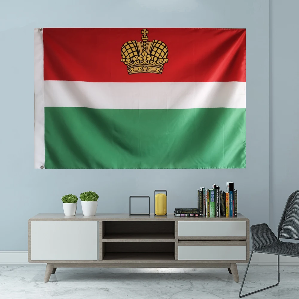 

Flag of Kaluga Oblast 3X5FT 150X90CM Polyester Banner brass metal holes can be customized