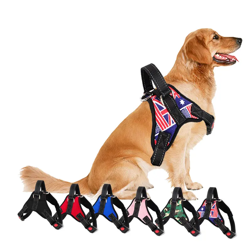 

Pet Supplies Pet Dogs and Cats Adjustable Harness Straps Straps Reflective Breathable Vests Vests for Small and Large Dogs