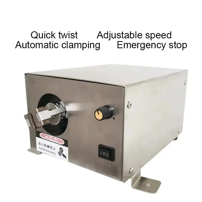 

805B Электрическая мощная скручивающая машина Машина для скрутки толстой медной проволоки Многожильная машина для скручивания медной проволоки Маленькая