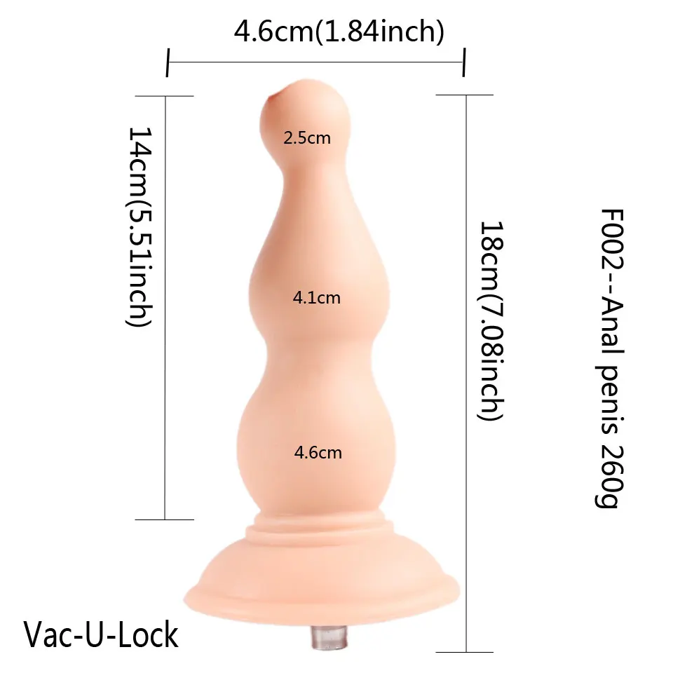 DTSUDU Different Dildo Metal U-Vac-Lock Attachments for Quick Lock Sex Machine Love machines Accessories Sucker Extension Cock