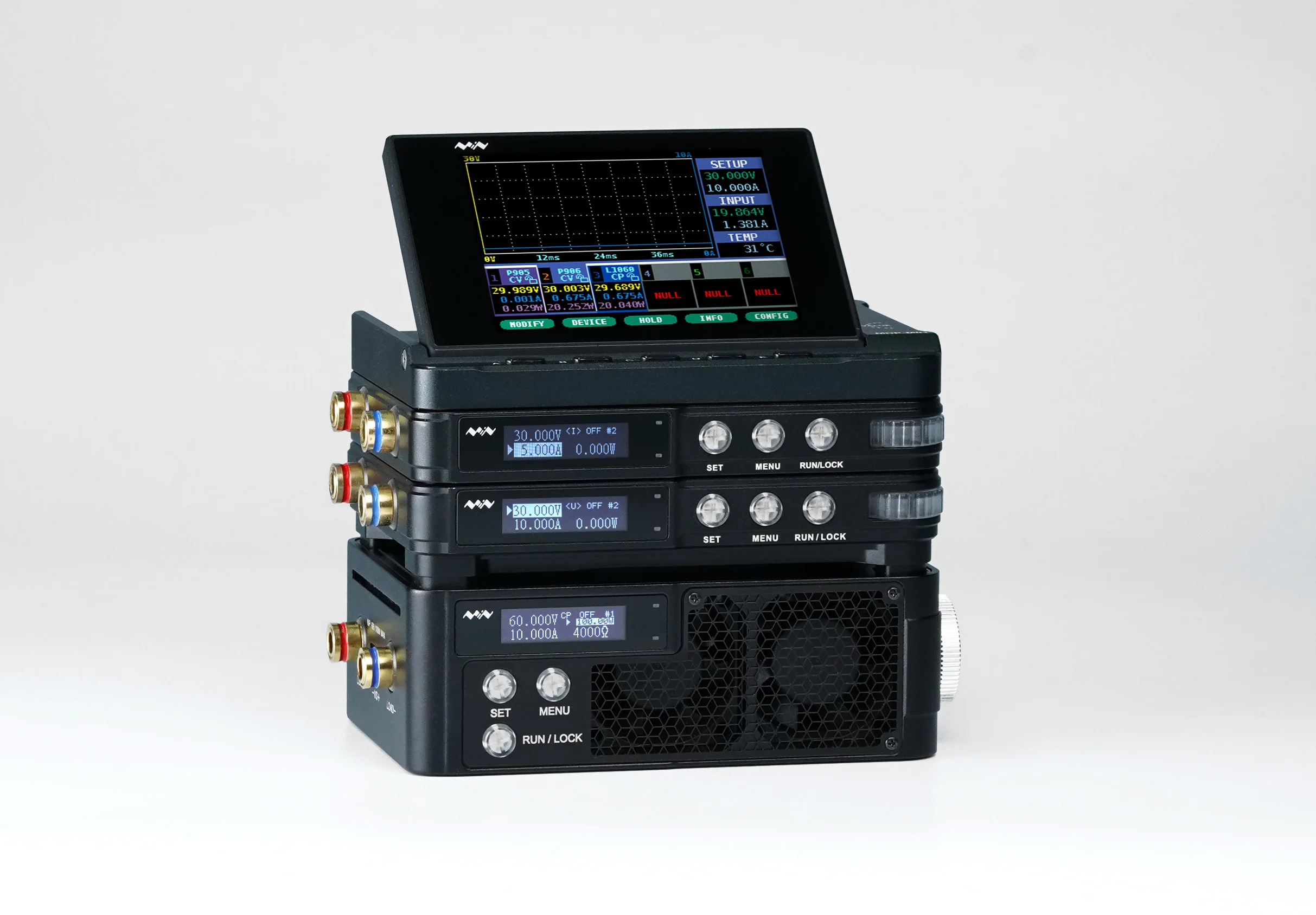 Digitale DC-Elektronische Last 100W – Programmierbar – Konstantstrom, -spannung, -widerstand & -leistung – Mit MDP-M01 Display