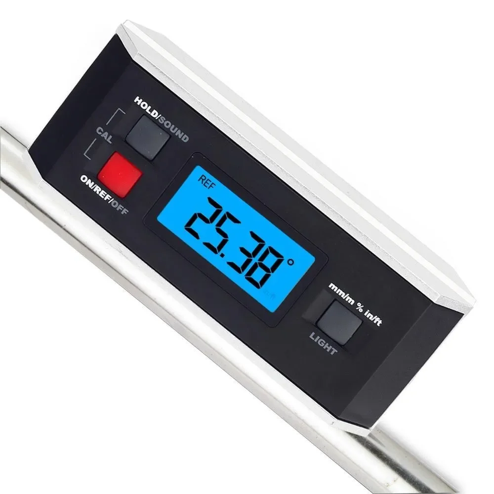 

High Accuracy Portable Digital Readout Protractor Angle Measuring Tool