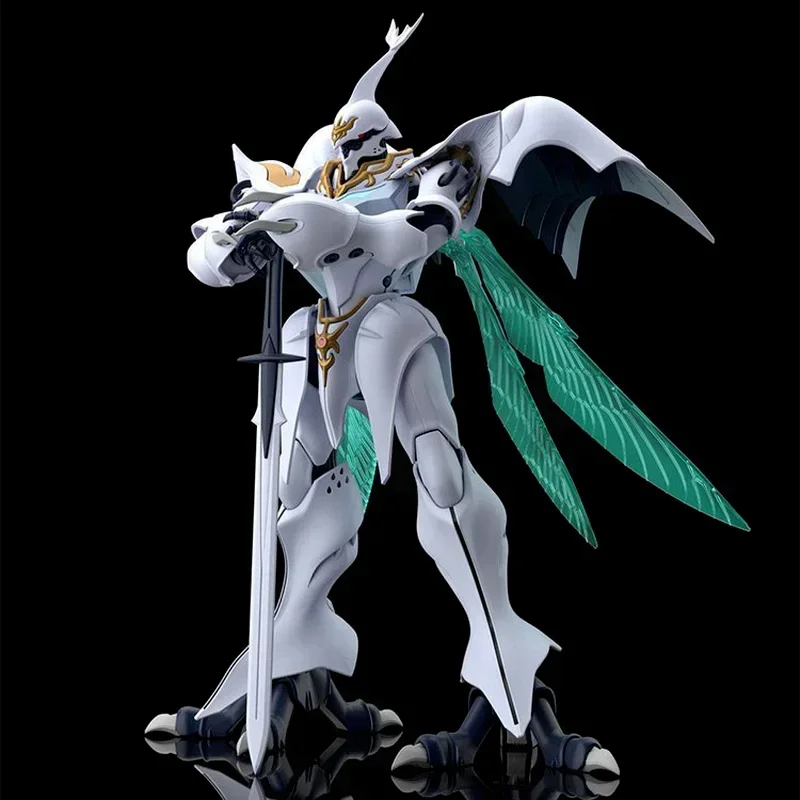 ในสต็อกของแท้ Bandai HG 1/72 Jihad Shideng Pa Aura Battler Dunbine ประกอบอะนิเมะ Action Figure ของเล่นสะสมของขวัญ