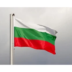 90X150cm Bulgaria Flag Polyester Europe EU White Green Red Bulgarian National Flags For Decoration