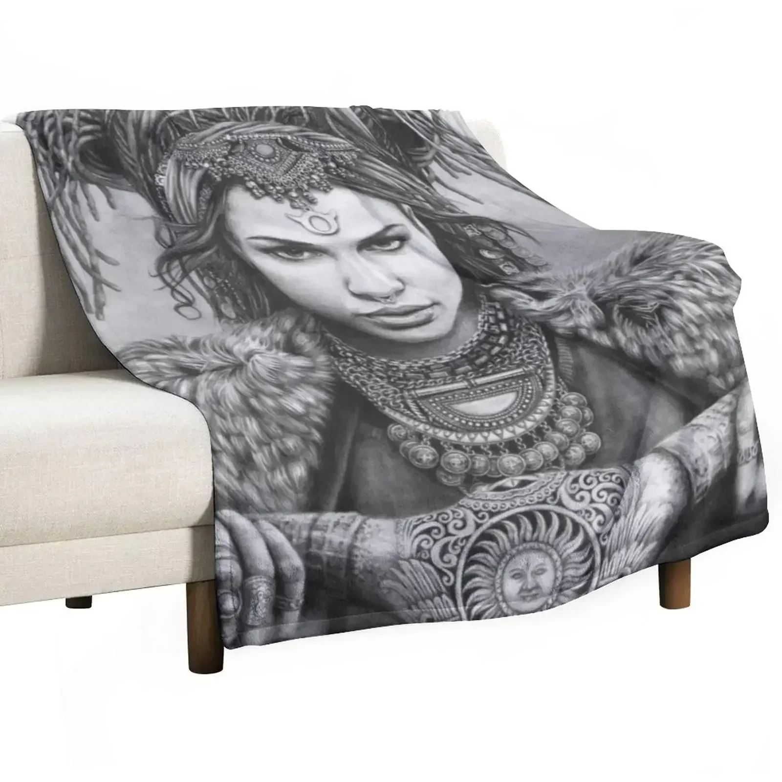 Taurus Throw Blanket Decorative Sofas christmas gifts Blankets