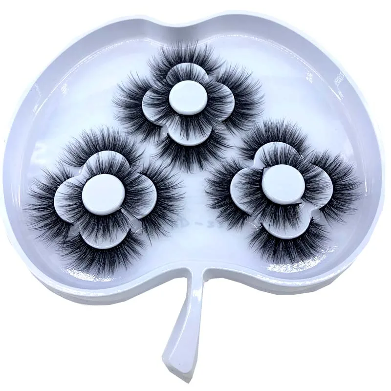 HBZGTLAD 9 Paar 8-25mm 3D Nerz-Wimpern Flauschig und Geschwungen Weich und Locker Maßgefertigte Box mit Natürlich Aussehenden Nerz-Wimpern – Detail 12