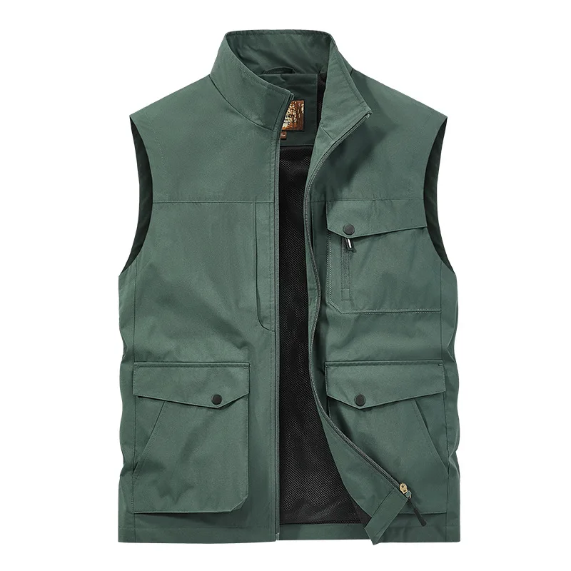 Photography vest outdoor mountaineering fishing overalls jacket men's jacket vest