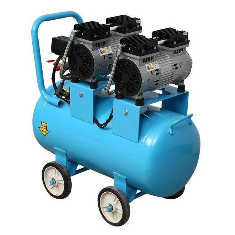 6 piston oil-free air compressor Small air compressor for steam repair Stable operation Oil-free air compressor