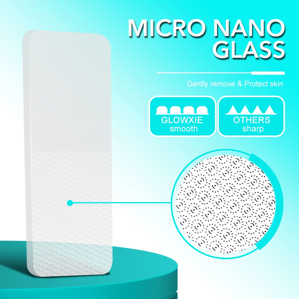 Ensemble de limes de pieds en verre, dissolvant de callosités du talon, soins de la peau morte, outils professionnels de manucure et de pédicure, 2 pièces/ensemble