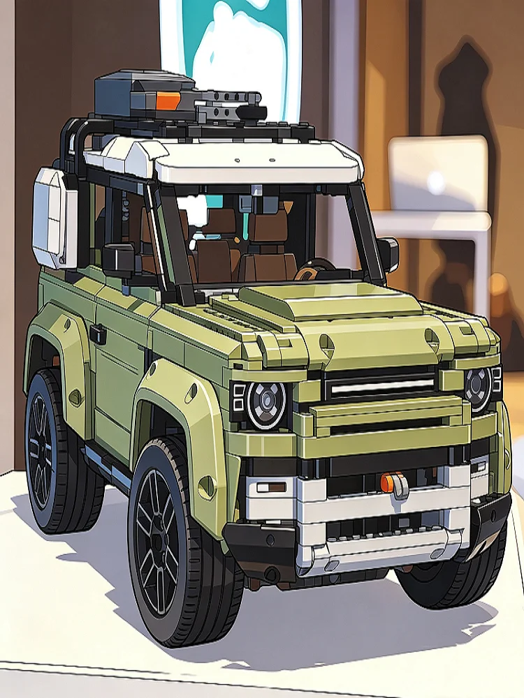 Light Kit For Technic Series Defender Car Model DIY Toys Set Not Included Building Blocks view 6