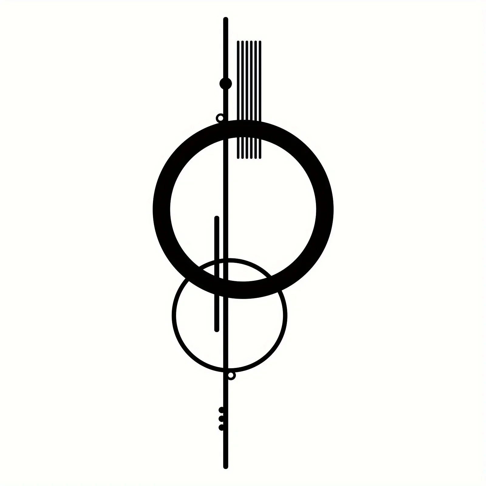 Hello young Metall wand dekoration, hängende Wand kunst, minimalist ische abstrakte hohle vertikale Dekorationen, Wand skulpturen Wandbehang
