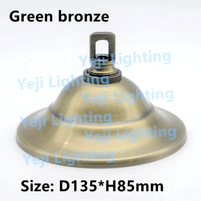 135mm Metal Ceiling Rose Iron Ceiling Canopy for Led Pendant Lamp Chandelier Modern Indoor Lamp Hardware Ceiling Plate Lamp Base