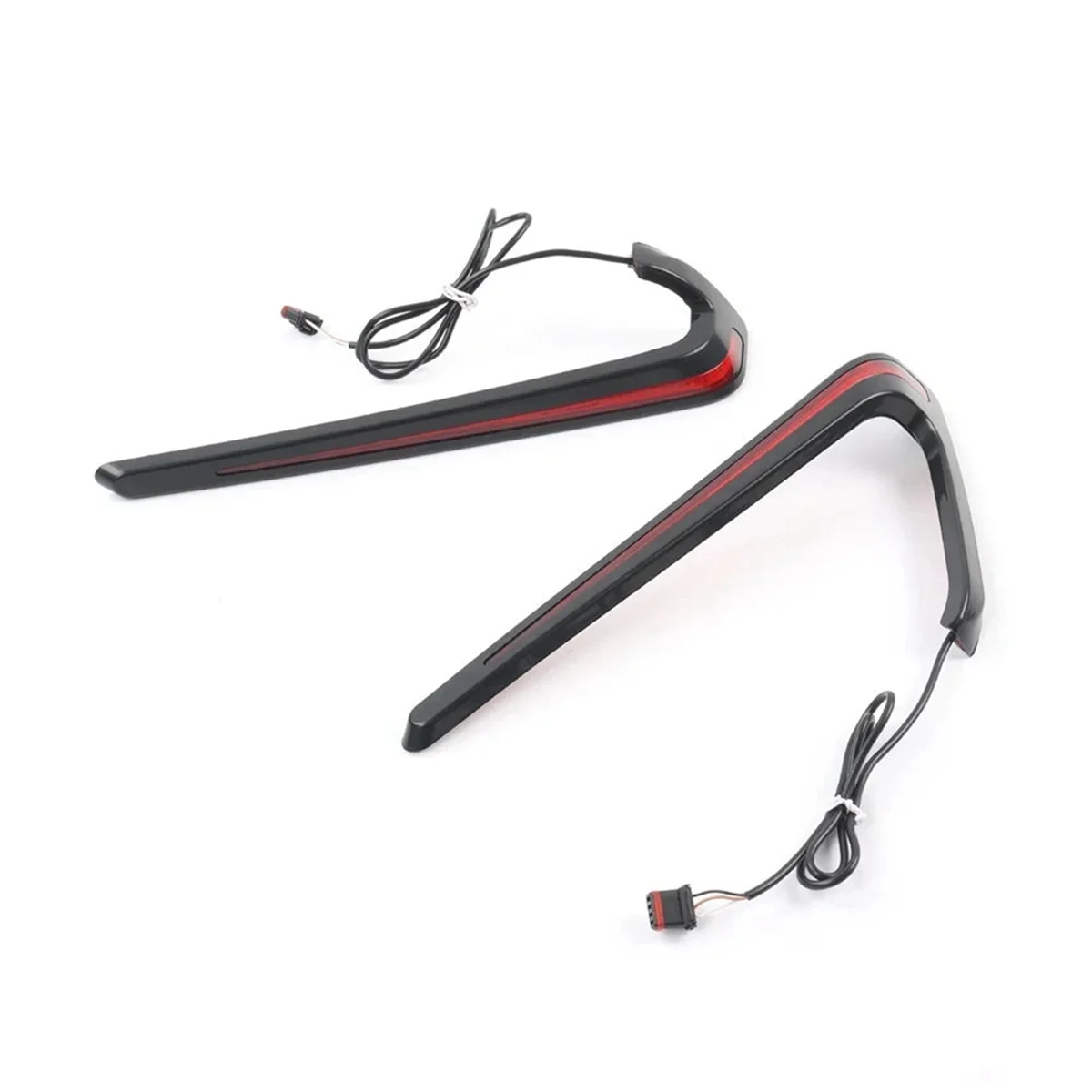 

A15Z-задние седельные сумки для мотоцикла, светодиодные индикаторы Tracer, поворотные стоп-сигналы для Harley Low Rider ST FXLRST El Diablo Red