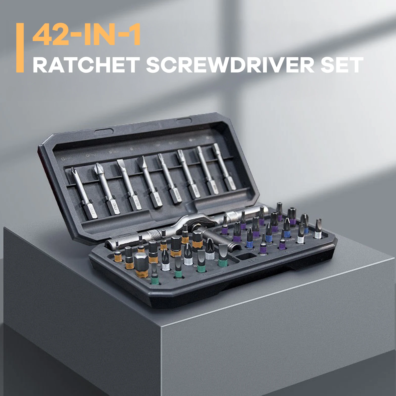 

42 in 1 Pocket Cross Screwdriver kit Practical Screwdriver Precision Tools Kit for Repairing Computer PC Cellphone