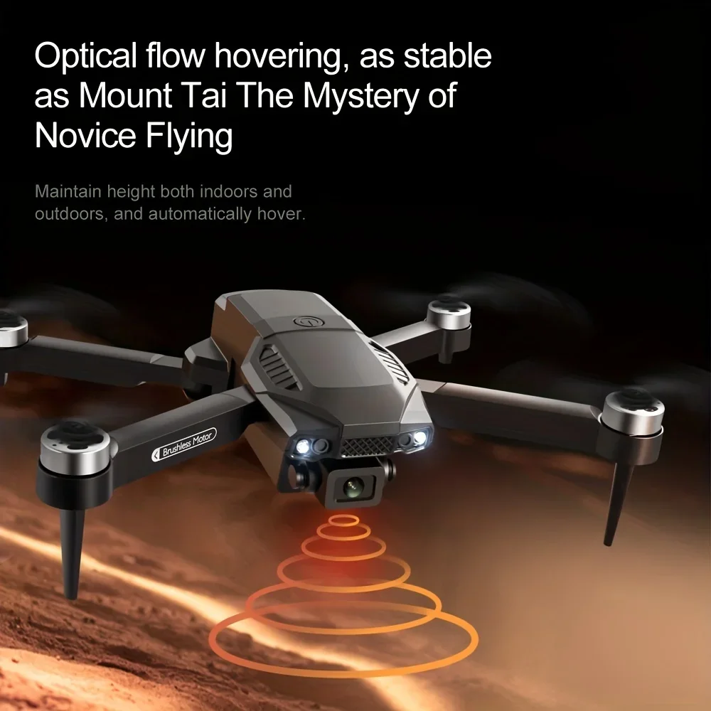 

Бесщеточный дрон ESULOMP с HD-камерой и двойной оптической системой позиционирования, квадрокоптер F196, радиоуправляемый самолет