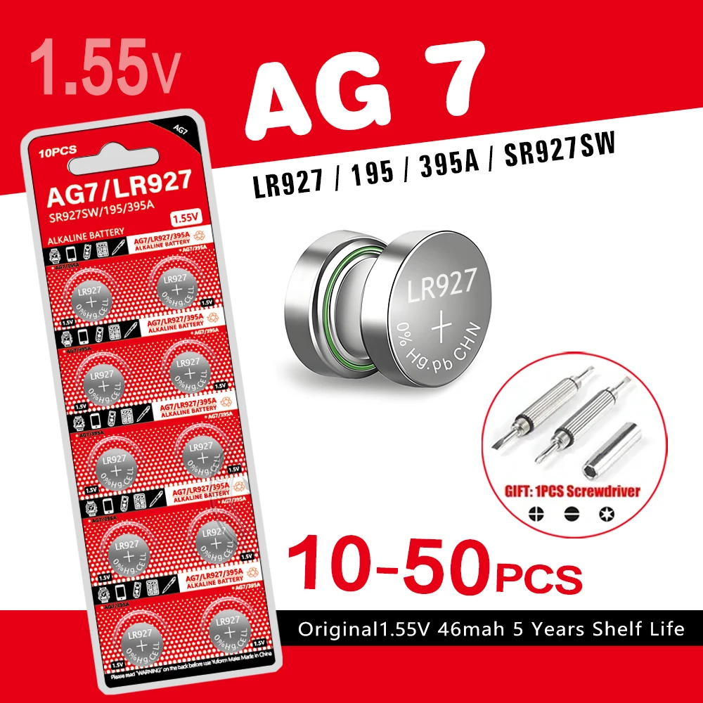 AG7 Watch Battery 3…