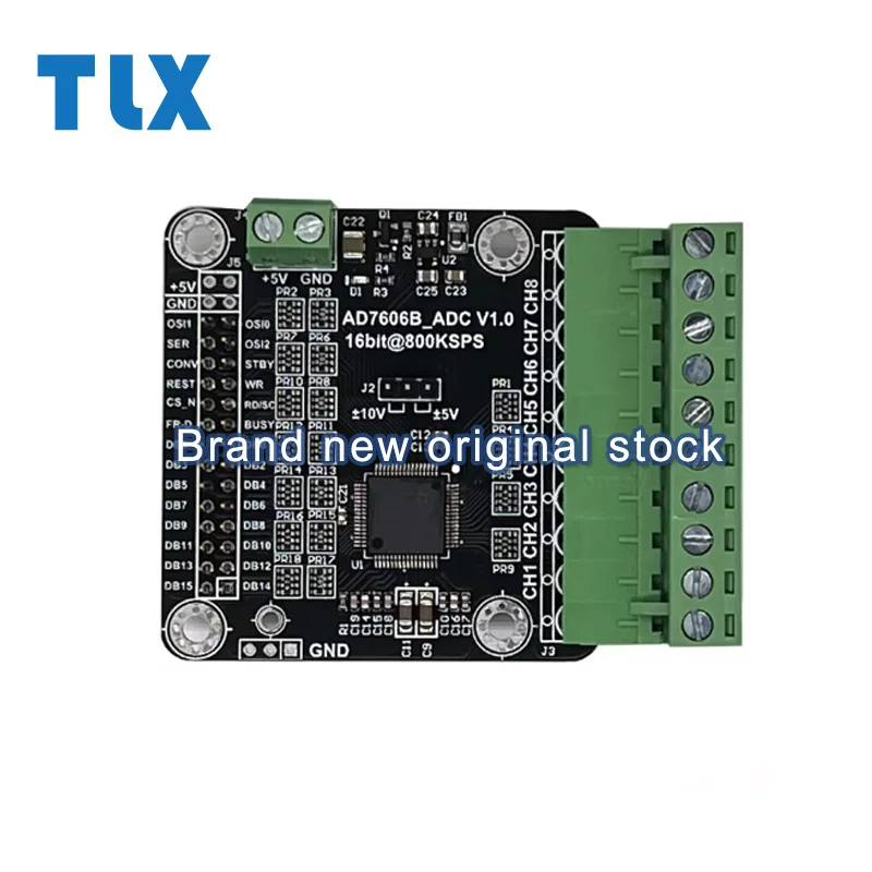 AD7606B data acquisition module 16-bit ADC multi-channel 8-way synchronous sampling frequency 800K single bipolar output