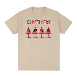 Kraftwerk Vintage T-shirt Electronic Krautrock Neu! new arrived casual Graphic Cotton Men T shirt New Tee Tshirt Womens Tops