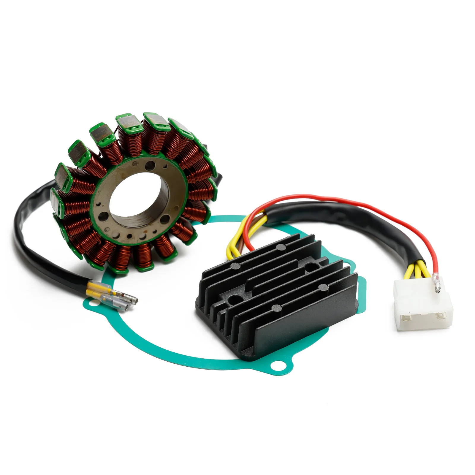 

Artudatech Magneto Stator + Voltage Rectifier + Gasket for Kawasaki KZ 550 KZ550A 1981-1982