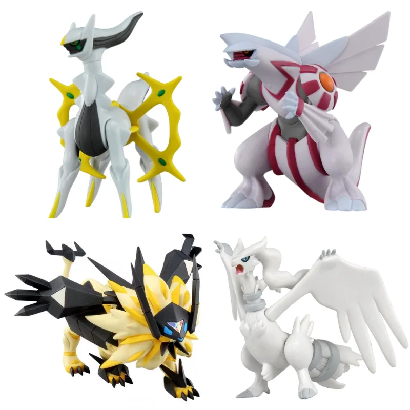 2019 Rarity Out-Of-Print TOMY ML Series Original Legendary Pokemon Figures Palkia Arceus Necrozma Reshiram Anime Pokemon Gift