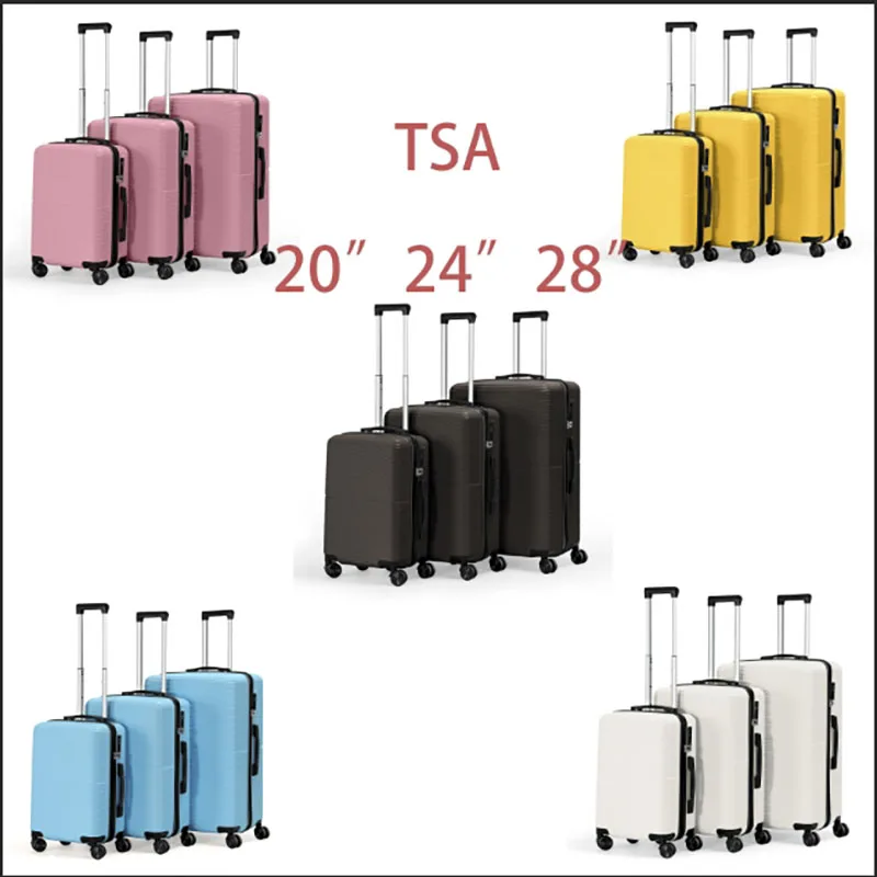 3PCS Luggage Set TSA Lock Luggage 20