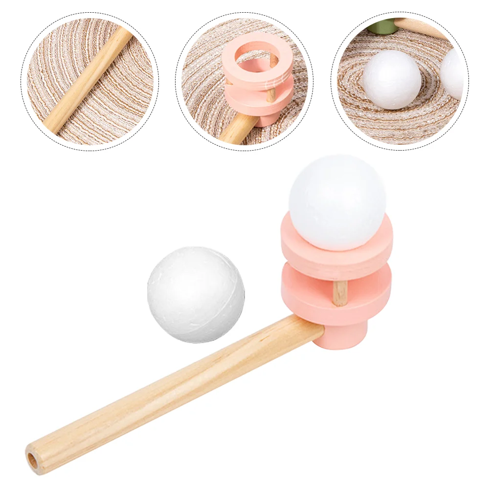 Blow Ball Toy Funny Floating Blowing Game for Kids Balancing Games Toys Handheld Pipe Foam Child Children’s